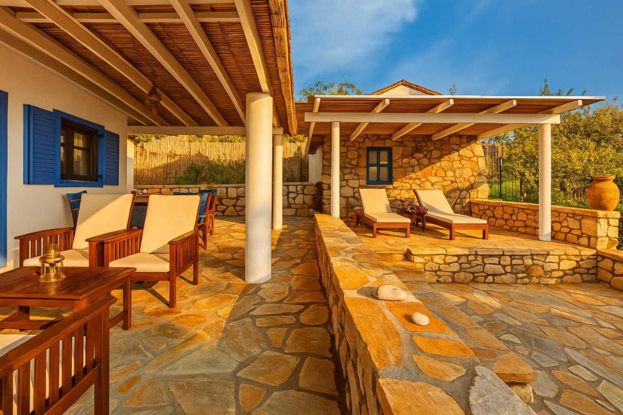 The Blue House Seaside Retreat - Fully equipped - Ferienwohnung Chráni