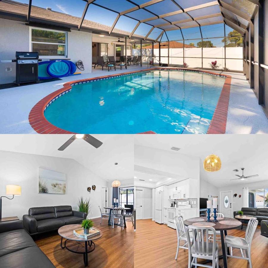 Private retreat sleeps 6 with oversized heated pool! - B&B