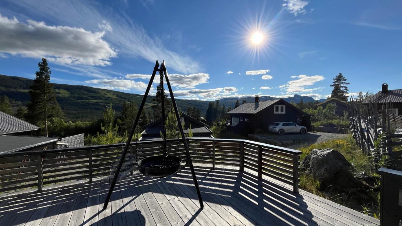 Modern cabin, great view, sunny, 2BA, 4BR - Ferienwohnung Hemsedal
