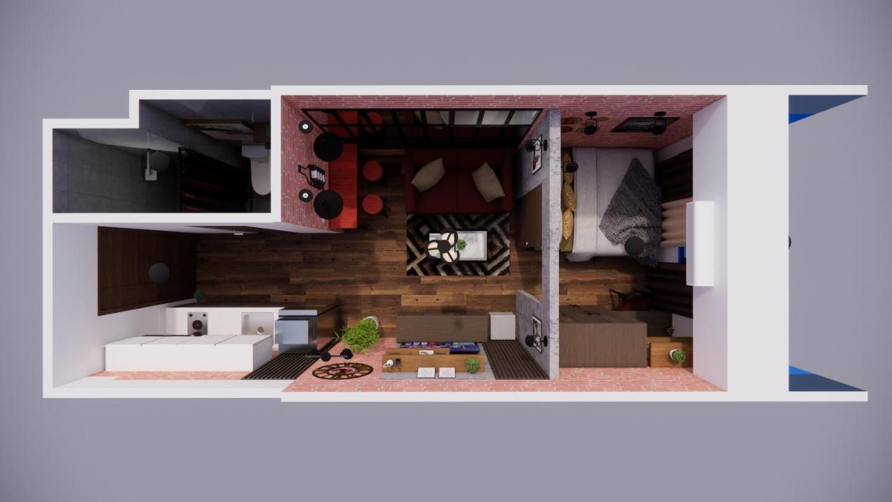 The Brick and Wood Suite Industrial Haven in Makati - Chambres d’hôtes Manille