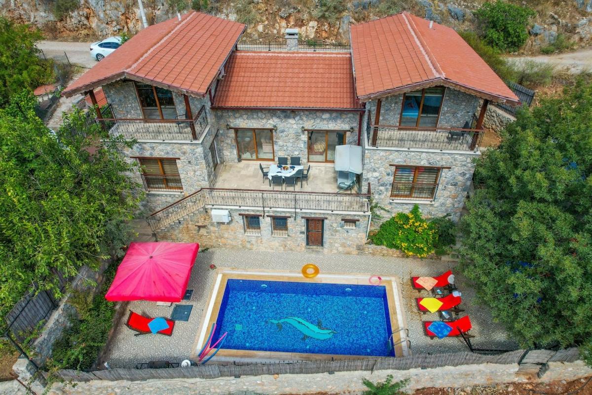 Villa Candy Stone, Private Pool Villa for 8 People - B&B Fethiye