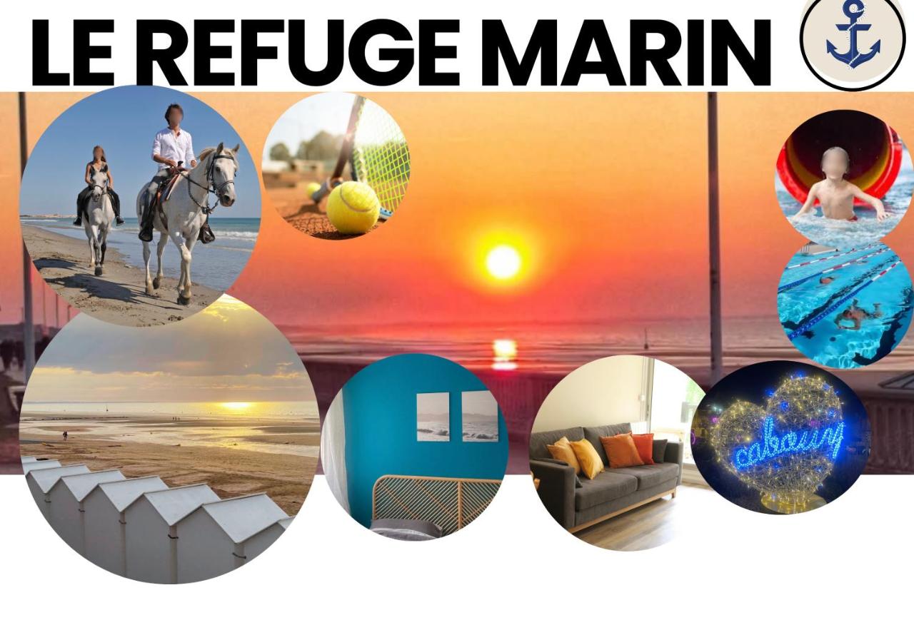 Le refuge Marin - Mer, Piscine, Vélo & Loisirs à 2 pas - Ferienwohnung Cabourg
