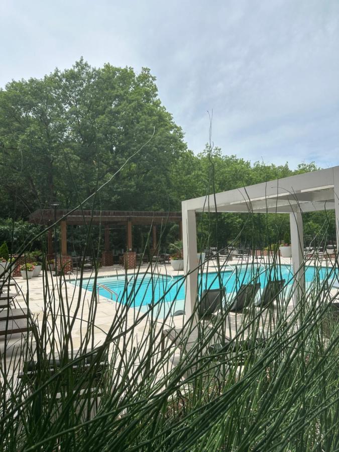Modern Buckhead Escape Huge 1BR AND Den & Pool Views - Bed and Breakfast Atlanta