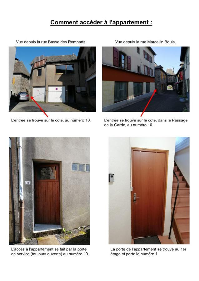 Appartement dans le centre historique - Montsalvy - B&B Montsalvy