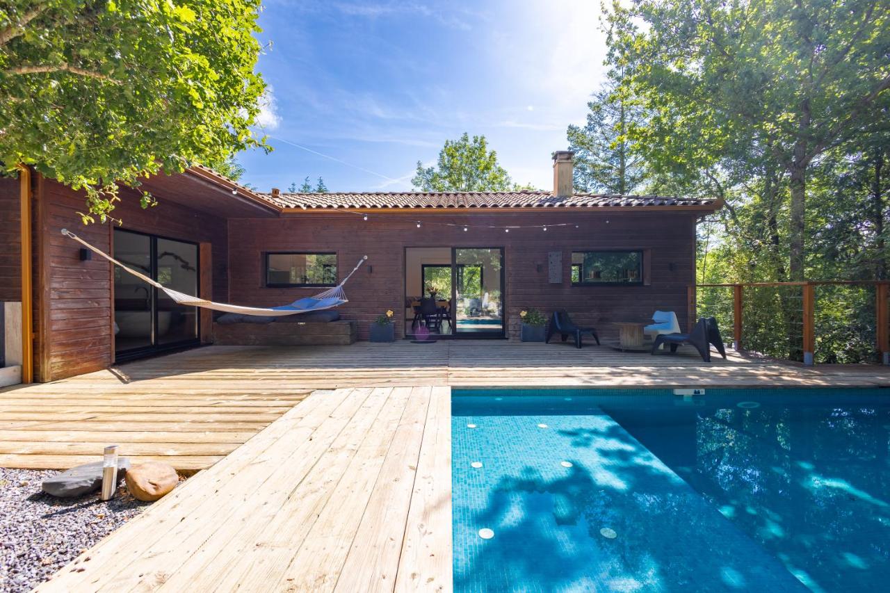 L'Éden - Maison d'architecte, Climatisée, Piscine, Home Cinéma - B&B