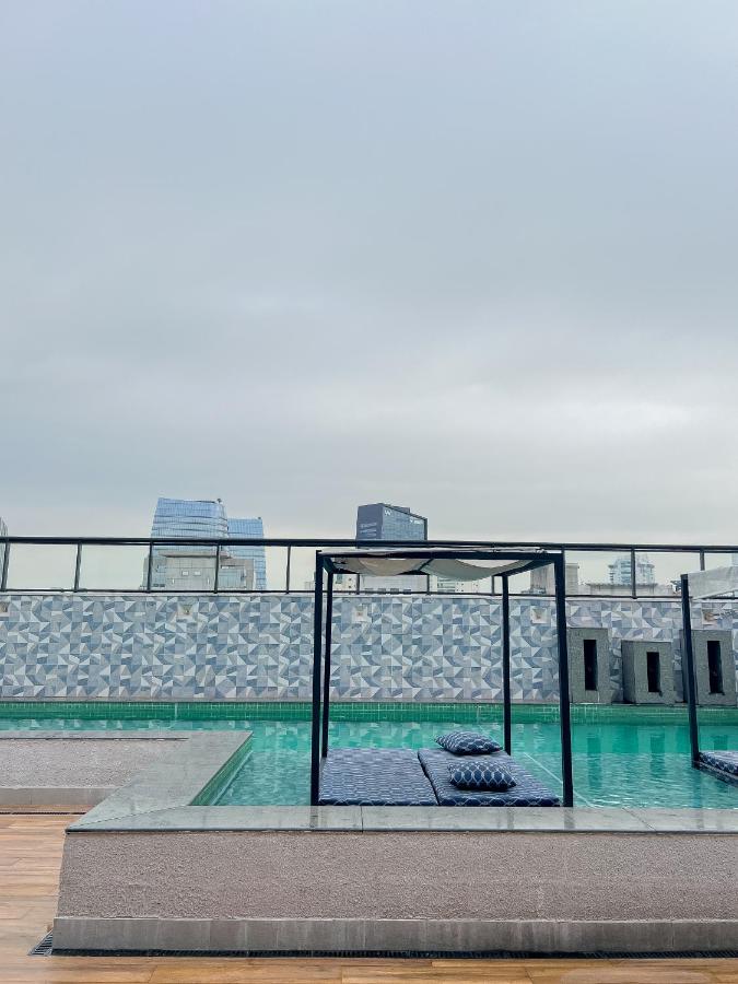 Flat aconchegante na Vila Olímpia - Vista para a avenida e ótima localização! - Ferienwohnung São Paulo