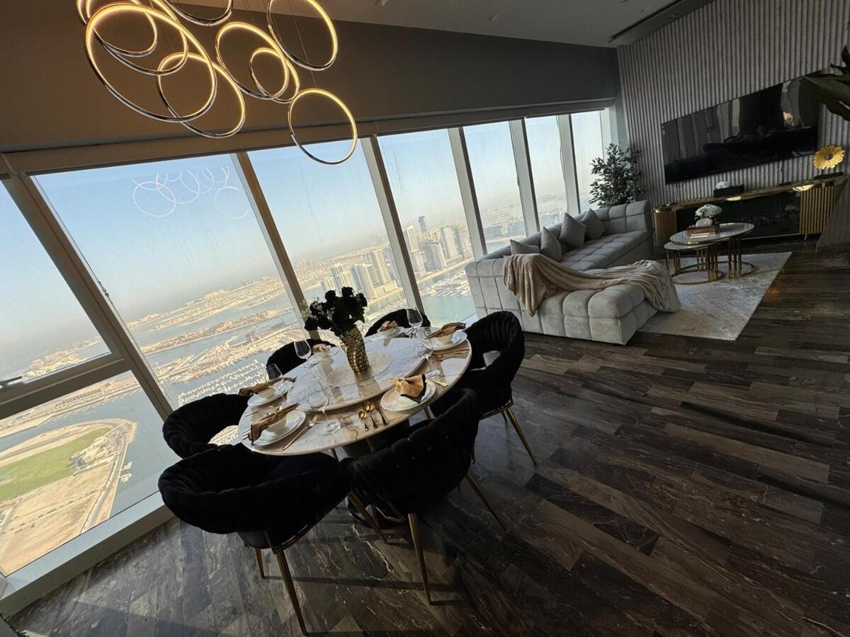 2BR 67th Floor Marina Fendi Luxe, Palm, Sea, Dubai Eye Views - Ferienwohnung Sabkhah