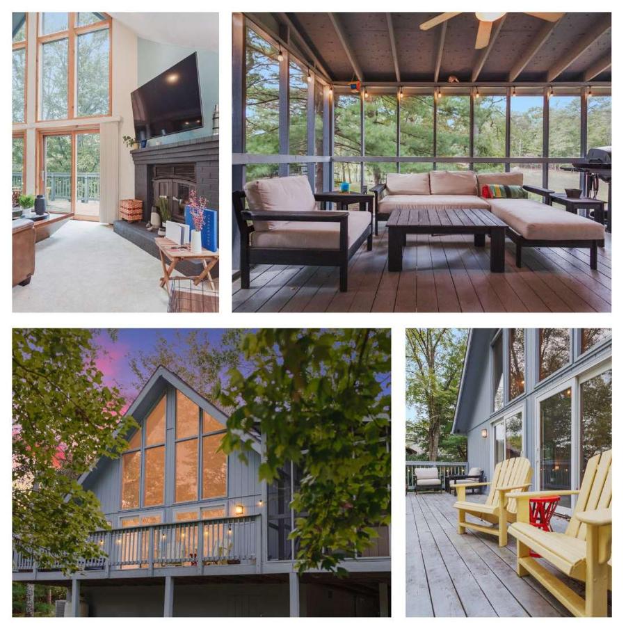 Fireplace Fire Pit Covered Porch & Resort Access - Chambres d’hôtes Hedgesville