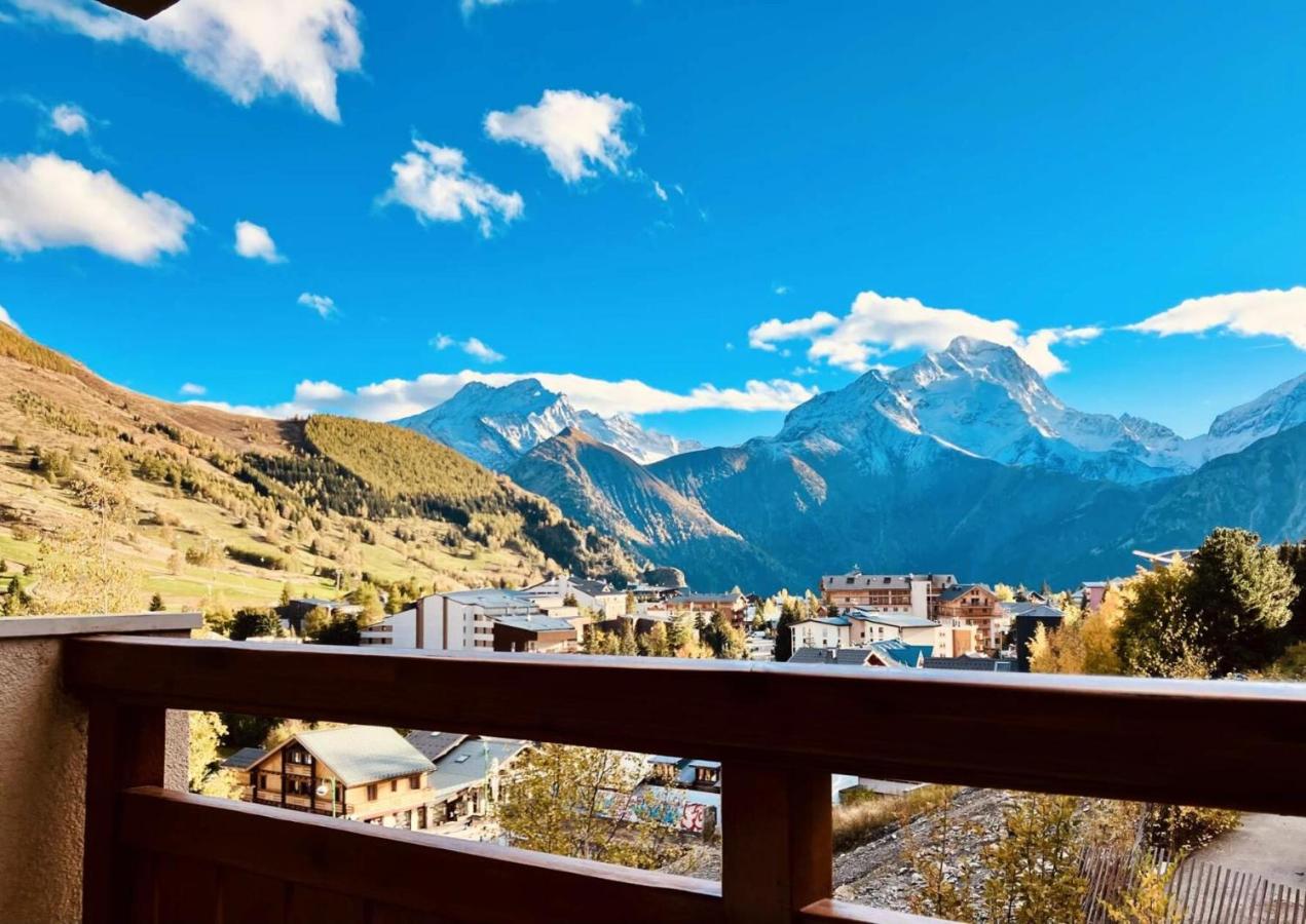 Résidence Etendard - Vue à couper le souffle sur la Muzelle – Studio cosy à 3 min du 3S MAE-4073 - B&B Les Deux Alpes