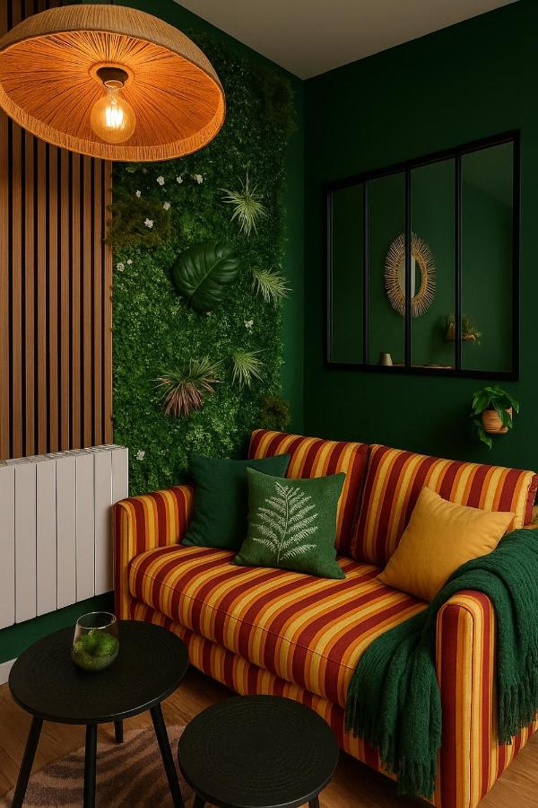 Appartement ambiance tropicale - B&B Saint-Brieuc