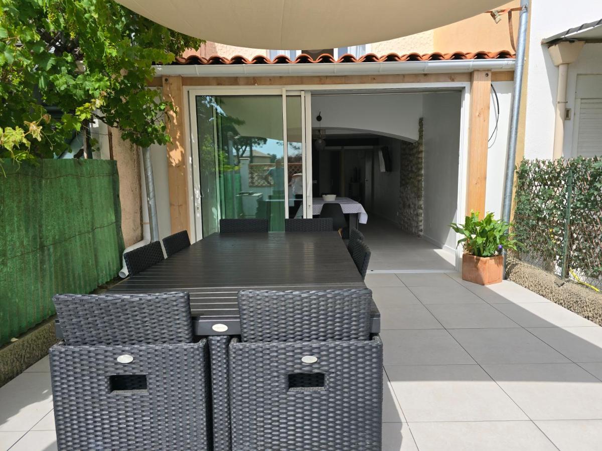 Maison avec extérieur à 150 mètres de la plage - 4 chambres climatisées - Ferienwohnung Saint-Cyprien-Plage