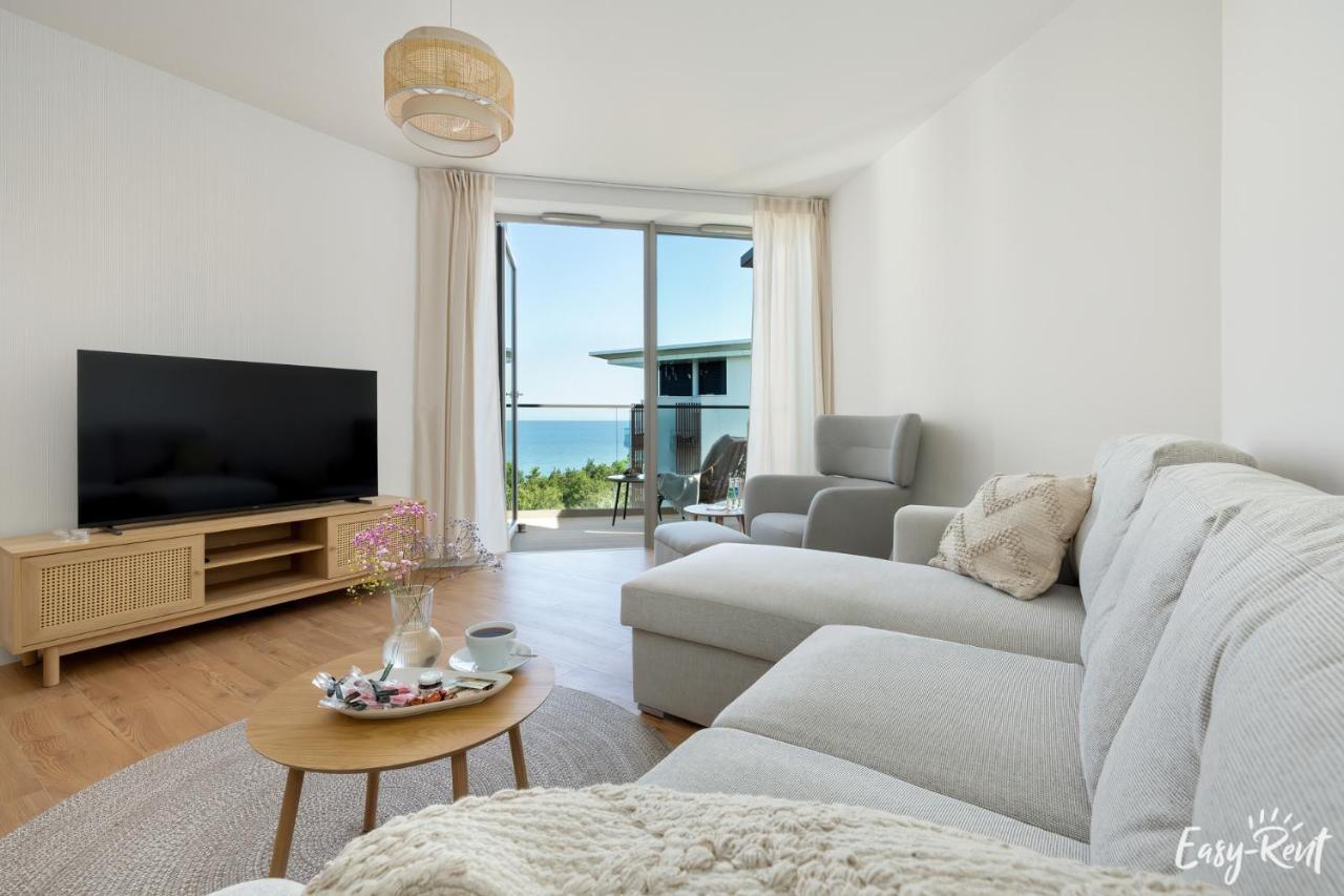 Prestige 713 - tuż przy plaży - widok na morze - basen, sauna , jacuzzi w cenie pobytu - Easy - Rent Apartments - Chambres d'hôtes Pobierowo