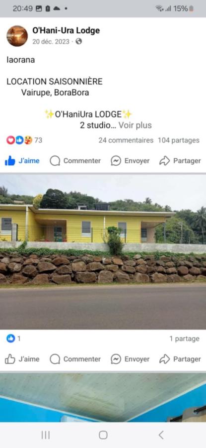 O'Hani-Ura lodge - Bed and Breakfast Paripari