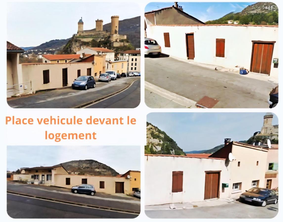 Grand 2 chambres centre Foix parking devant - B&B Foix