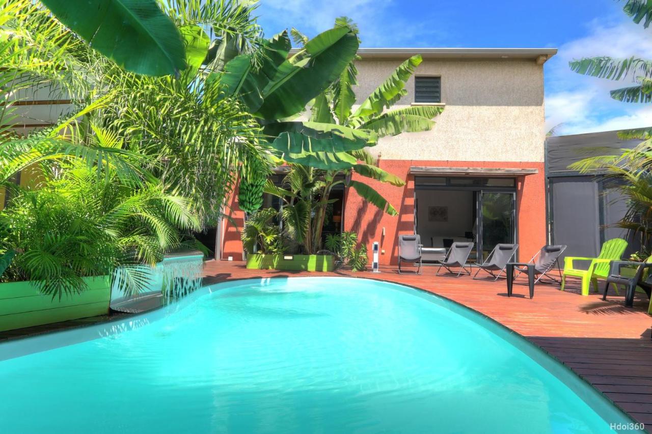 La Villa du Patio Grand Standing Piscine Privée - Bed and Breakfast Saint-Pierre