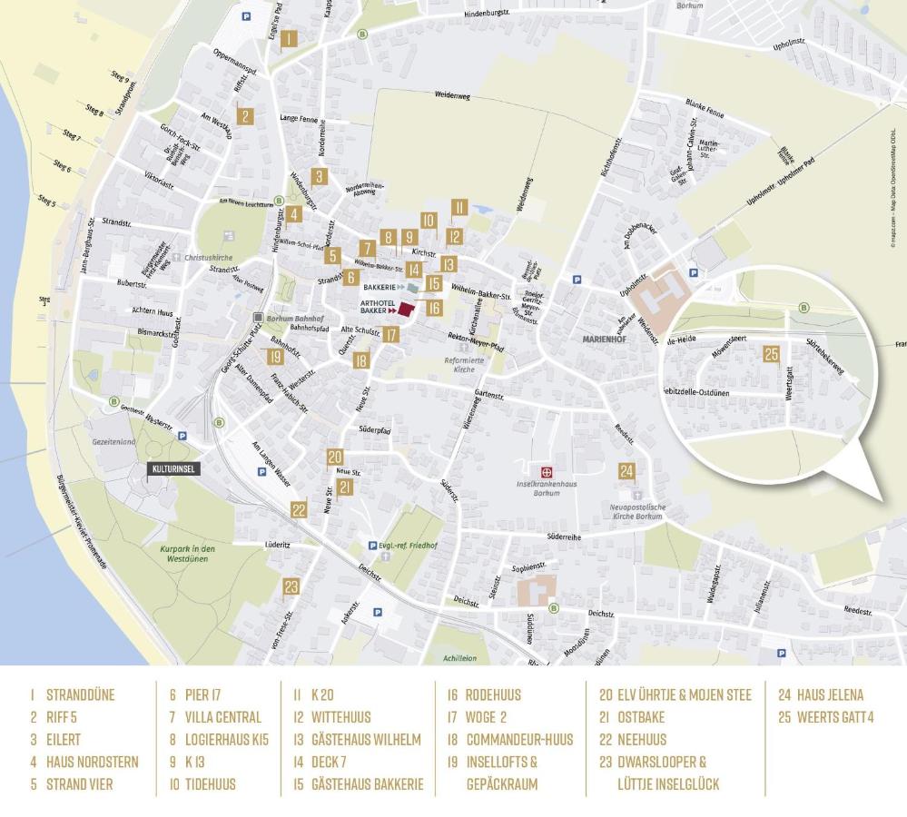 Riff5 Wohnung 4 - Chambres d’hôtes Borkum