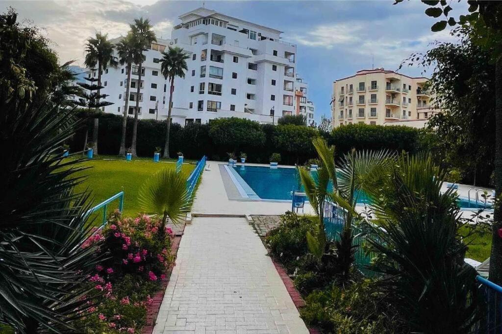 Complexe le printemps avec piscine et balcon - Ferienwohnung Tanger