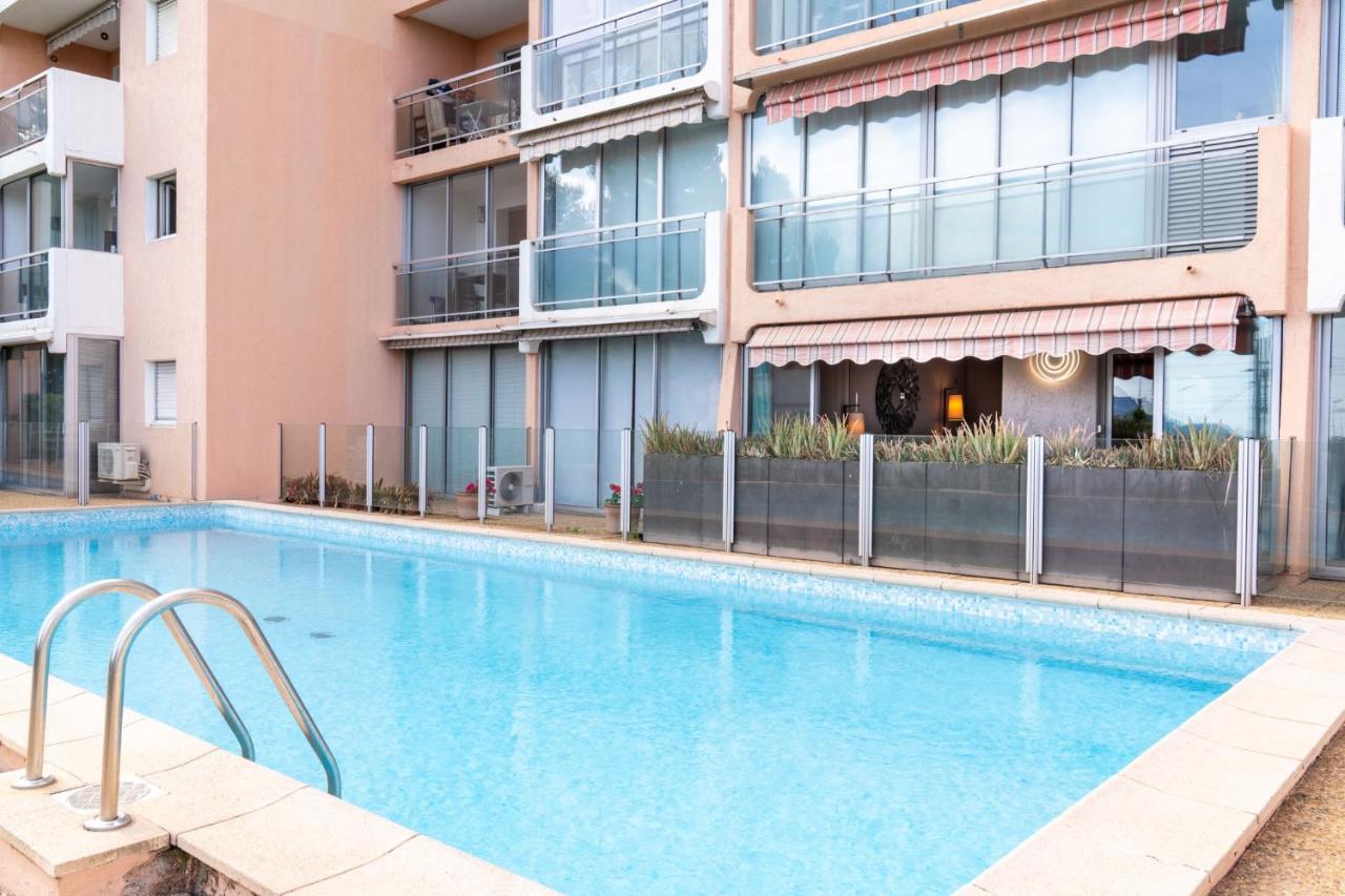Cannes plage - avec terrasse, vue, mer, piscine, plage, garage - Bed and Breakfast Cannes