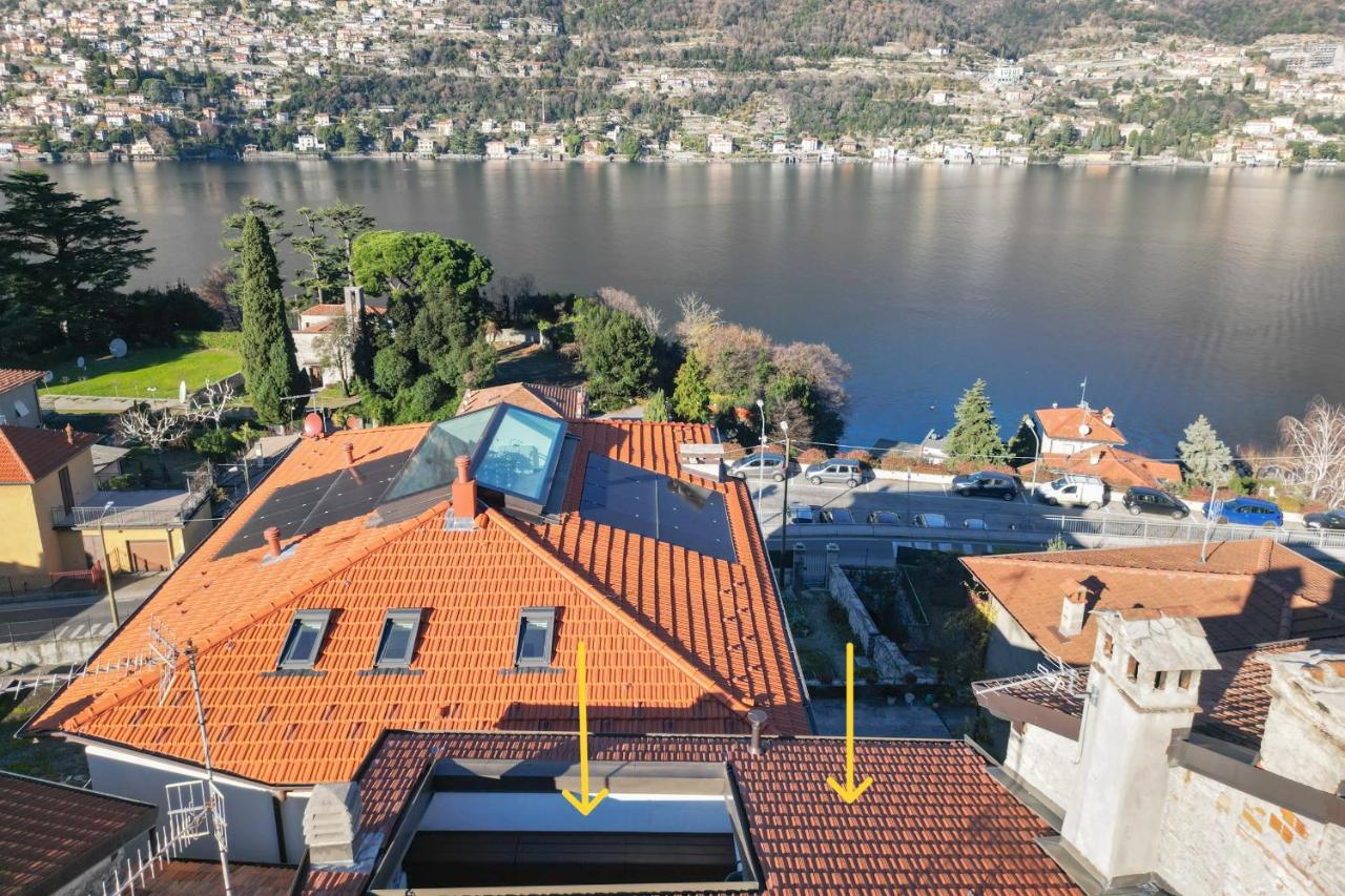 Villa Clara Parking,WiFi,Jacuzzi on Lake Como - B&B Torno