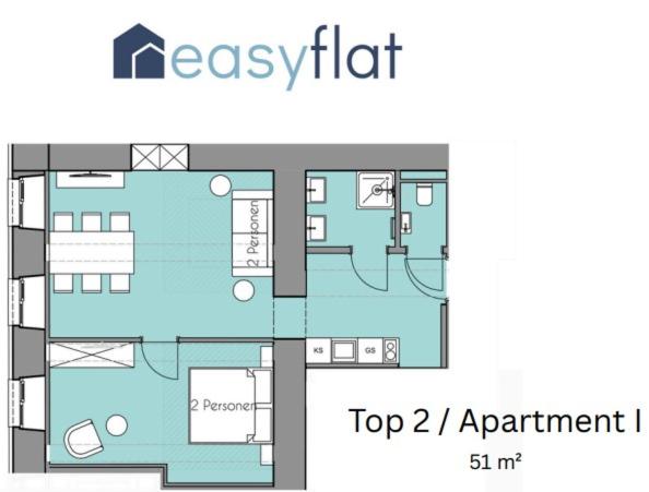 Apartment mit 1 Schlafzimmer