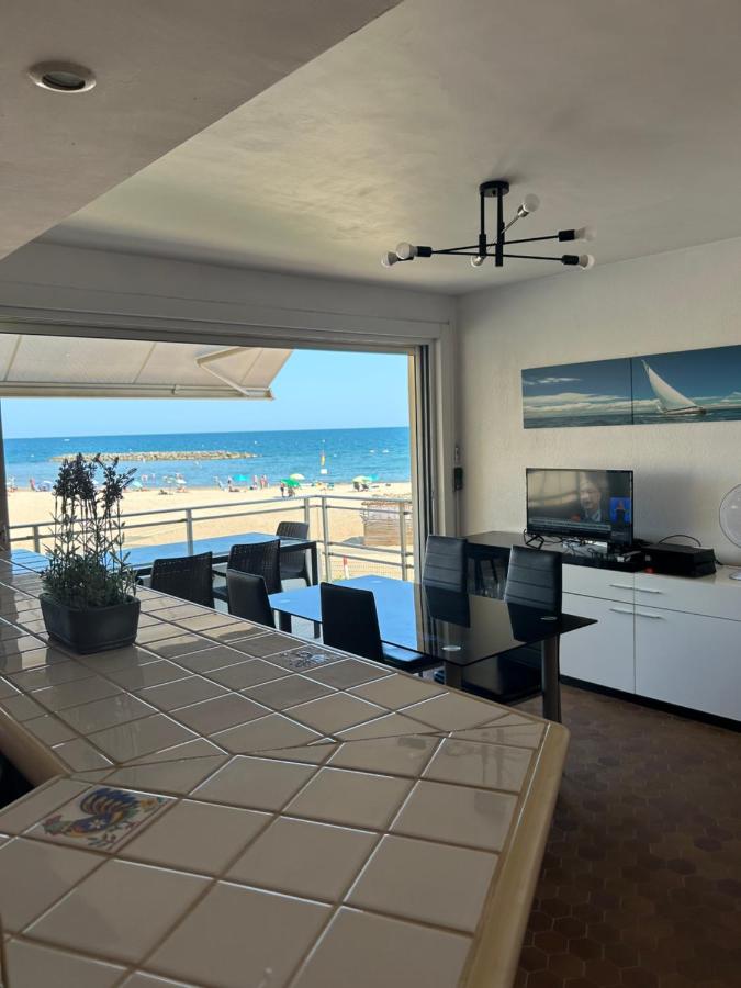 T2 Les pieds dans l'eau, accès direct plage - Chambres d’hôtes Valras-Plage