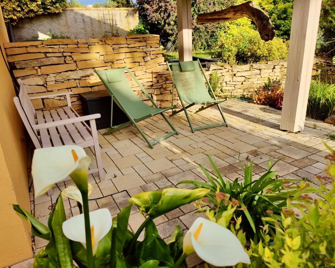 Grand T3, 2 chambres, jardin au calme - Gîte du Photographe - B&B Guémar