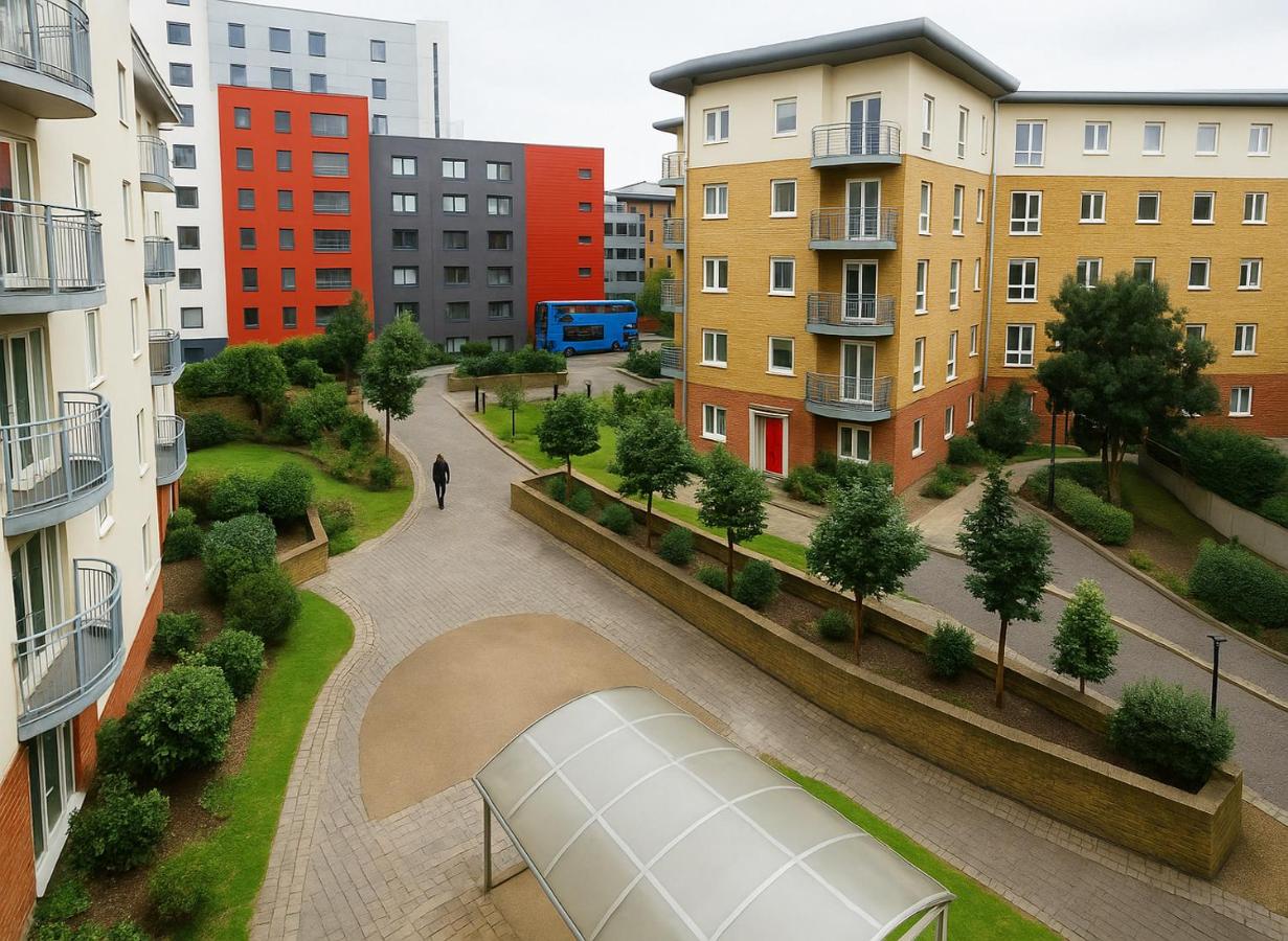 Flat with Balcony in Bow - B&B London