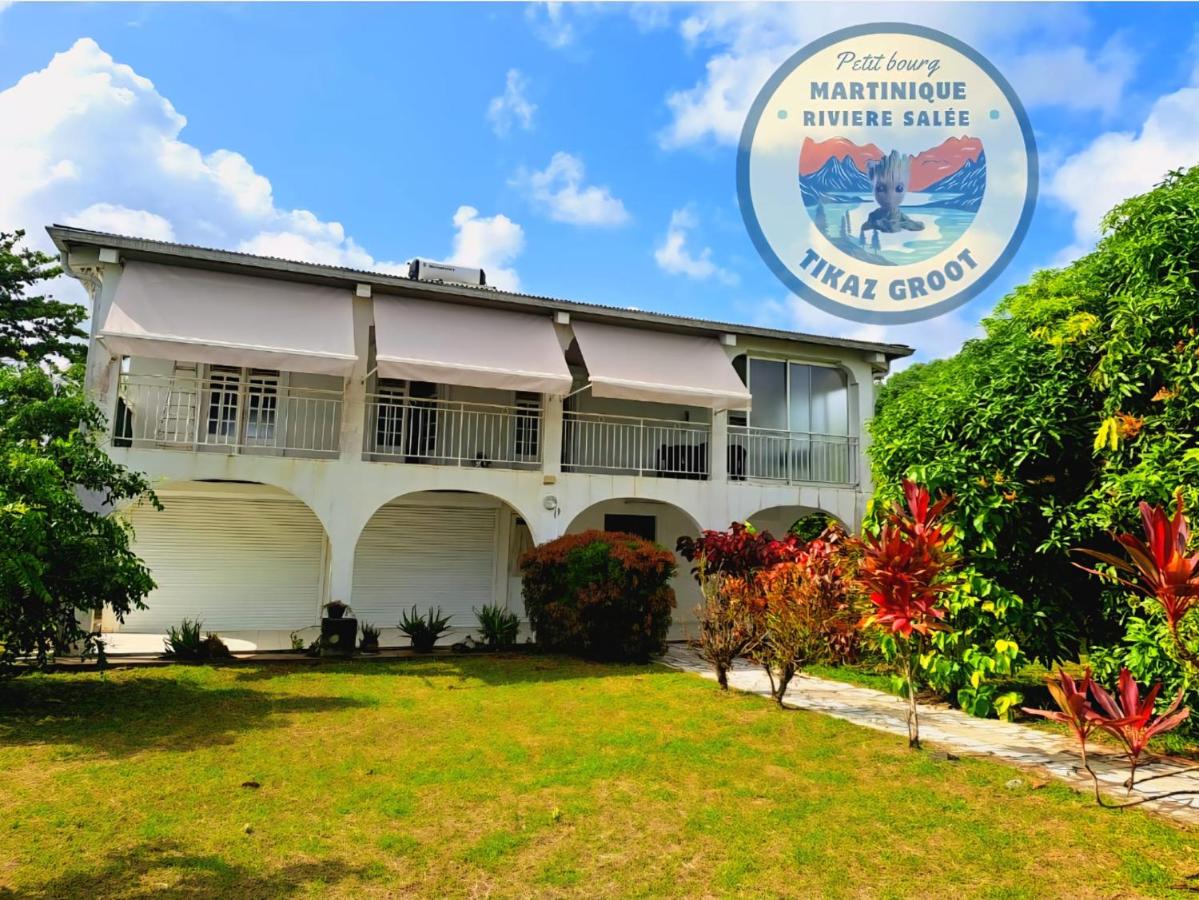 Villa 4 P, 3 chambres, avec jardin Ti'kaz Groot - B&B