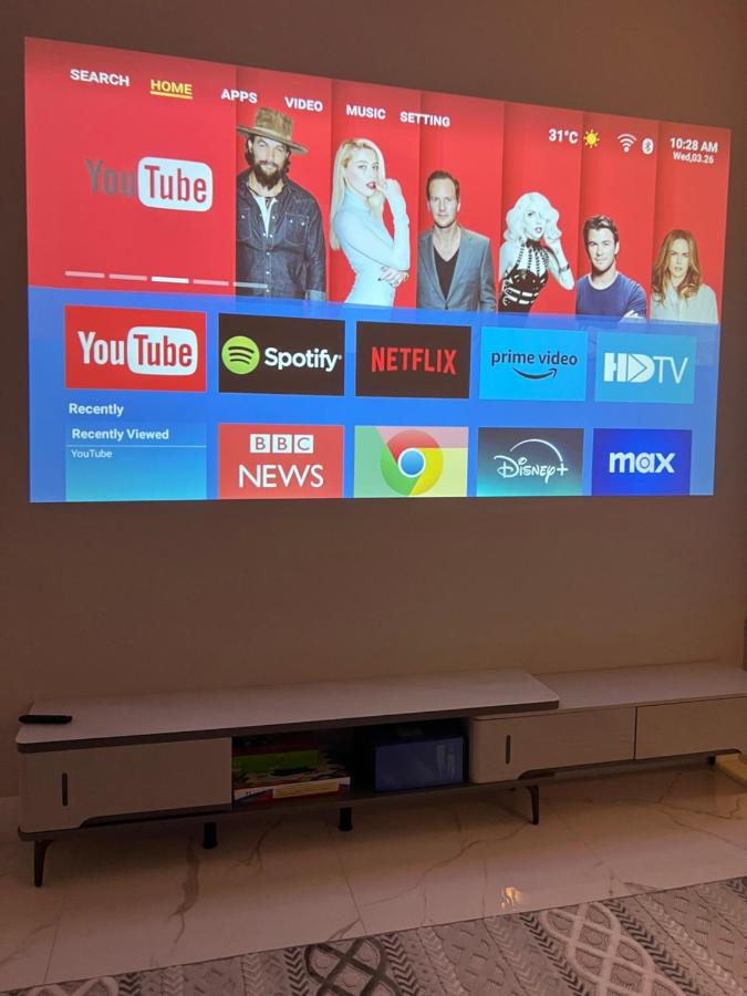 شقة مسك الوسام مكونة من غرفتين نوم وغرفة سينما وصالة - Bed and Breakfast Taif