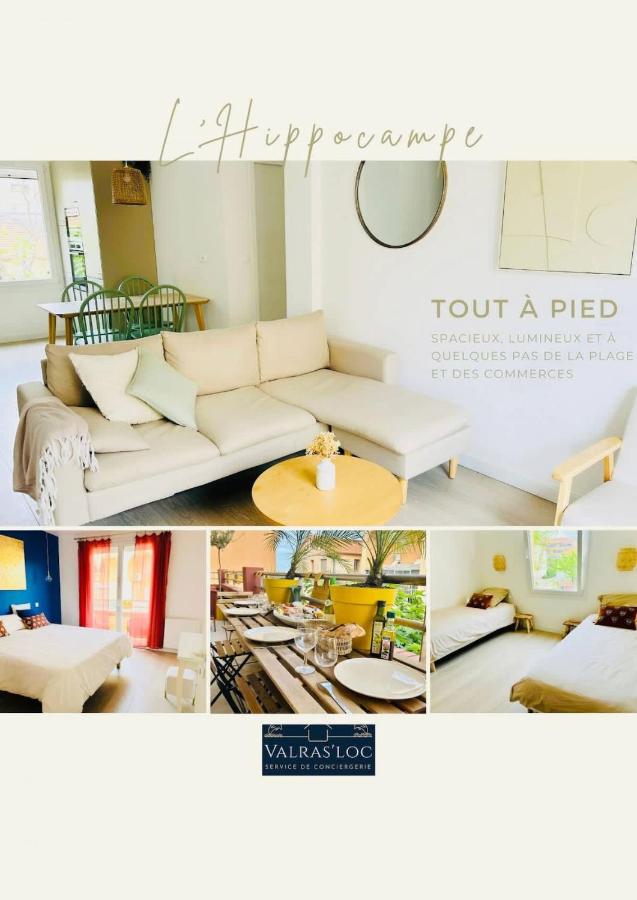 Valras-Loc L-Hippocampe, tout a pied - 2 chambres - B&B Valras-Plage