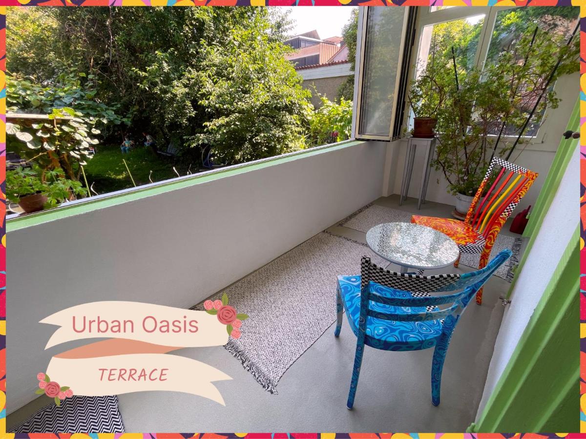 Urban Oasis Basel - Cozy, Eco-friendly and Modern Apartment with Terrace & Garden - Chambres d'hôtes Allschwil