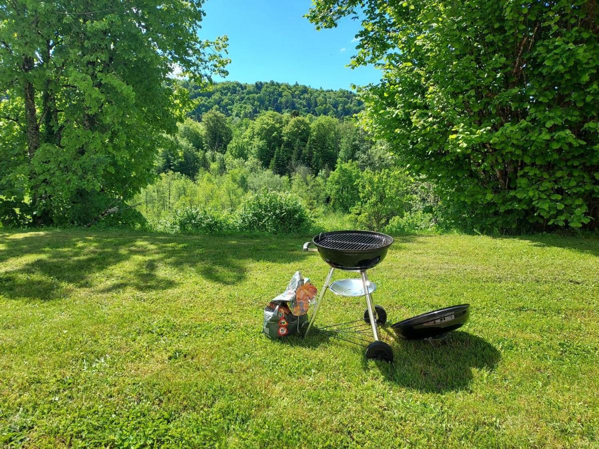 Maison plain pied intérieur bois - Lac de chalain - Gîte les 4 saisons - B&B Marigny