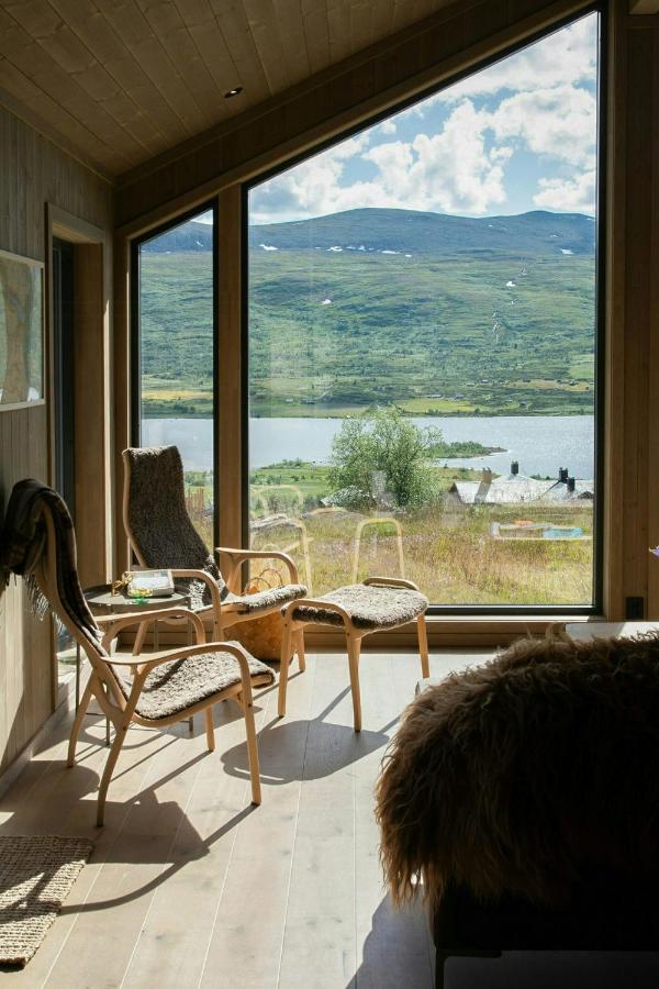 Modern Mountain Cabin With Nature In Valdres - Chambres d’hôtes Løken