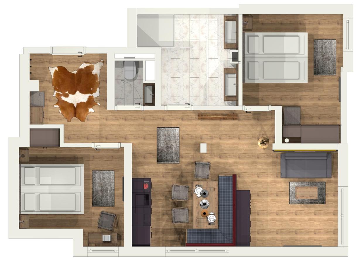 Apartment with Garden View
