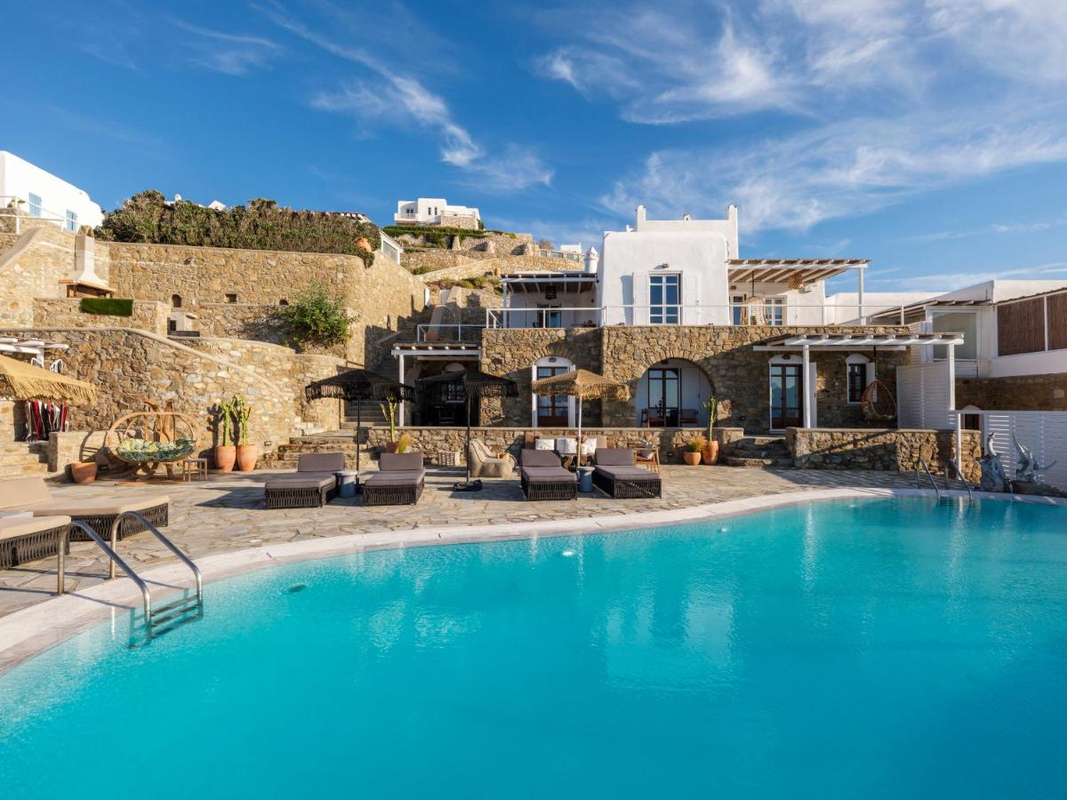Cosset Villa BohoChic Sea&HarbourView and Sunset by One-Villas - Bed and Breakfast Ornós