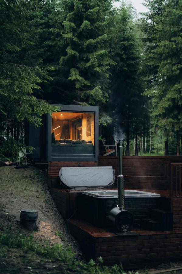 Sidrabgrava - Luxury cabin in woods - B&B
