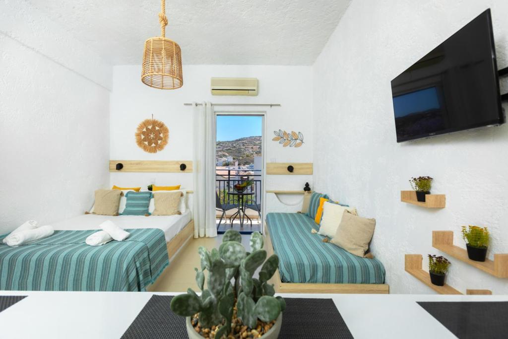 Estudio con vistas al jardín