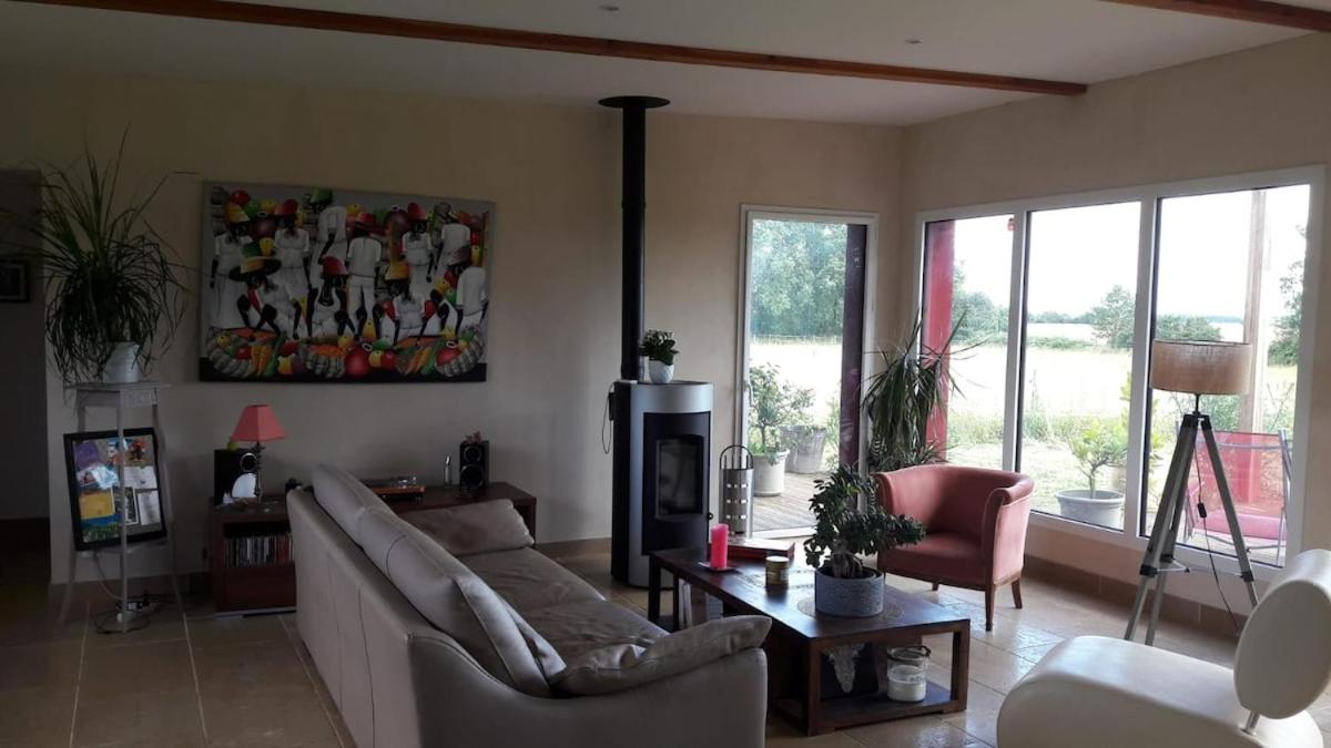 Maison bois à la campagne - B&B Marnay