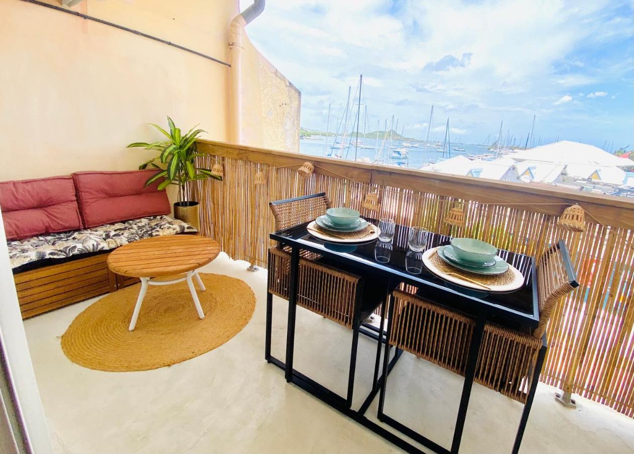 Studi0 coco0n, vue sur la marina - Ferienwohnung Marigot