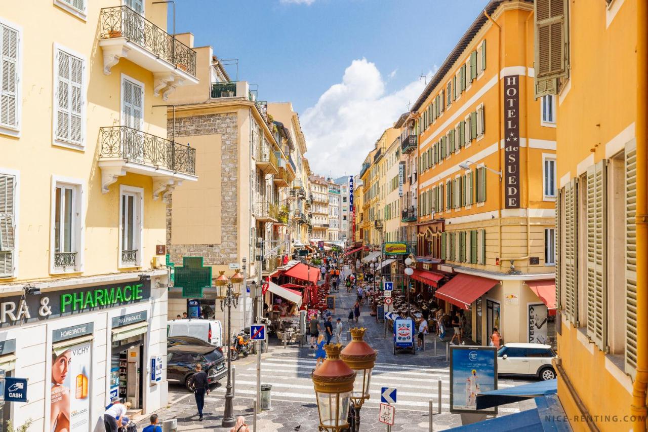 Nice Renting - 6B FRANCE - Massena beach design AC quiet center wifi - B&B Nice