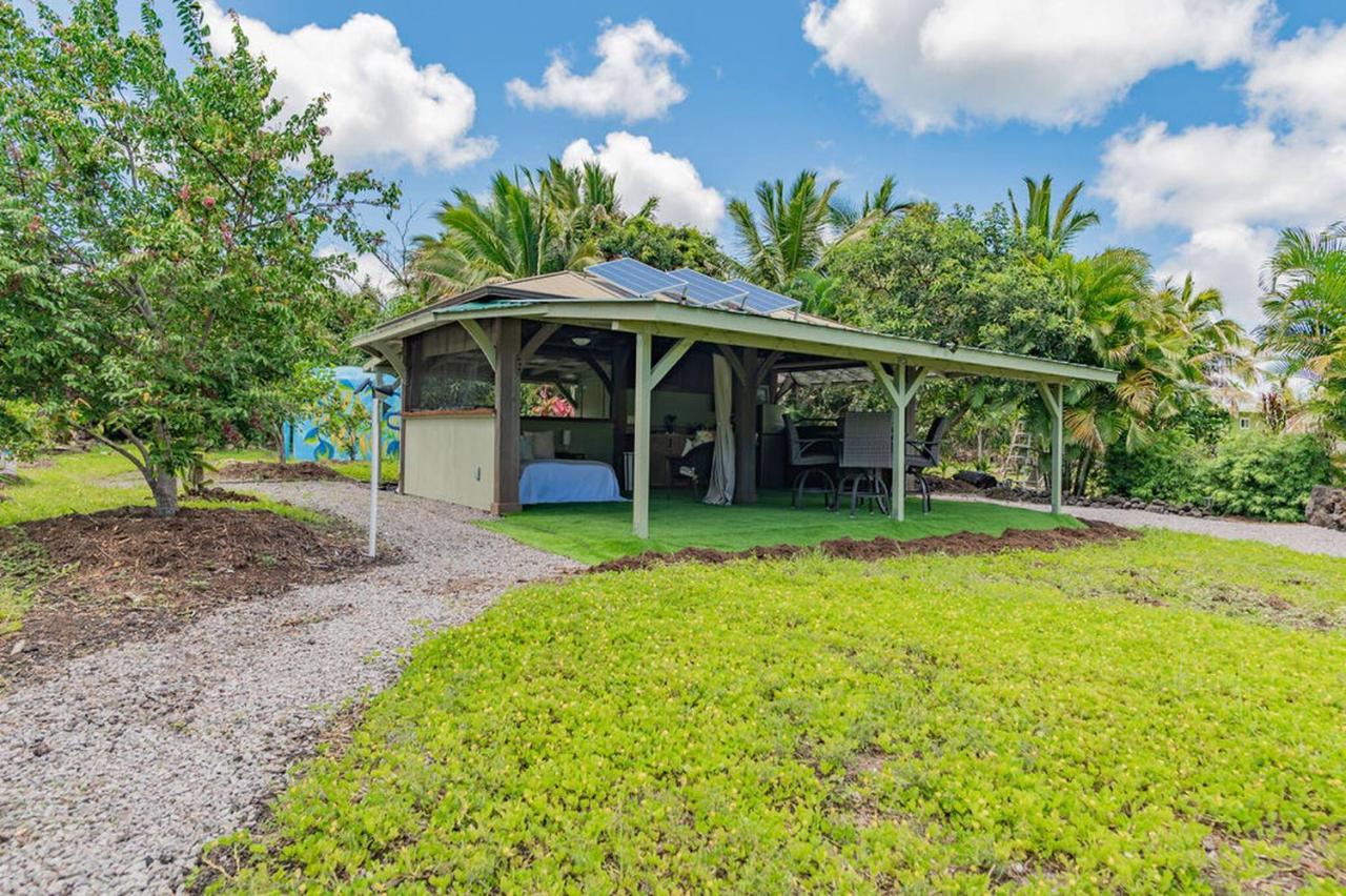 Glamping Garden Getaway - B&B Kalapana Sea View Estates