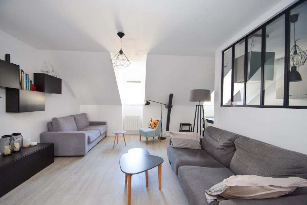 Apartment in St-Malo, 500 m from the beach of Les Bas-Sablons - B&B Saint-Malo