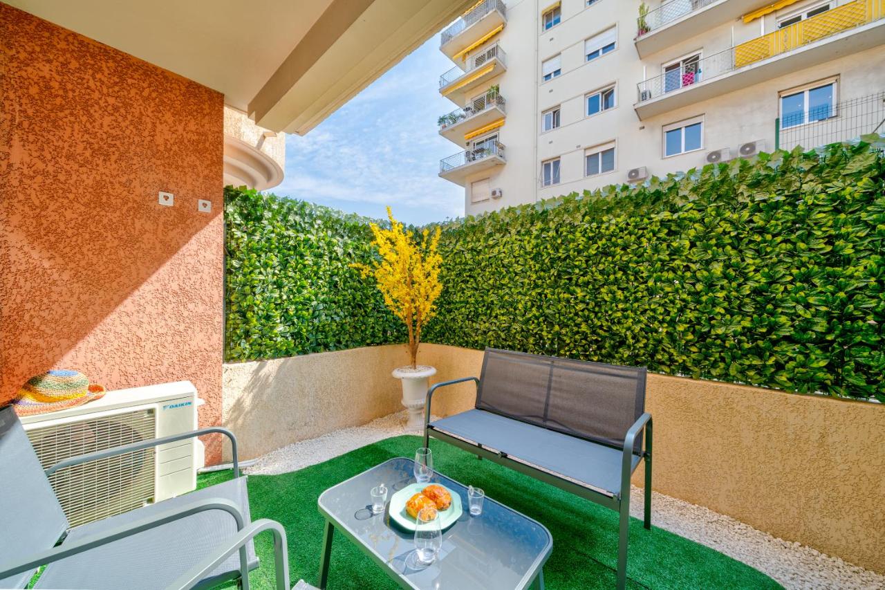 Studio Jardin Parking et Clim - Ferienwohnung Nizza