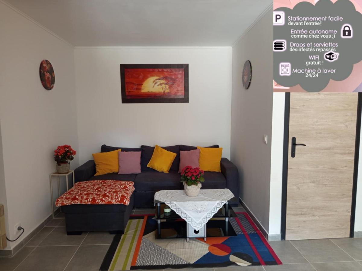 Cosy appartement RDC-terrasse et parking privé - B&B