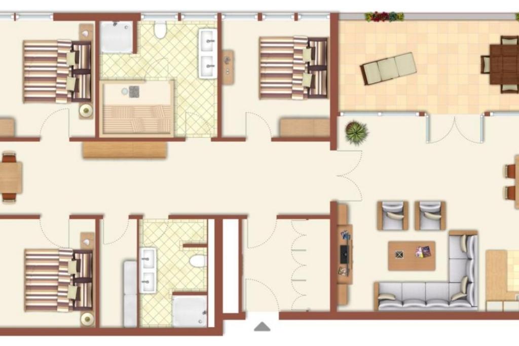 Berringer, Captainsroom, direkt an der Promenade - Ferienwohnung Warnemünde