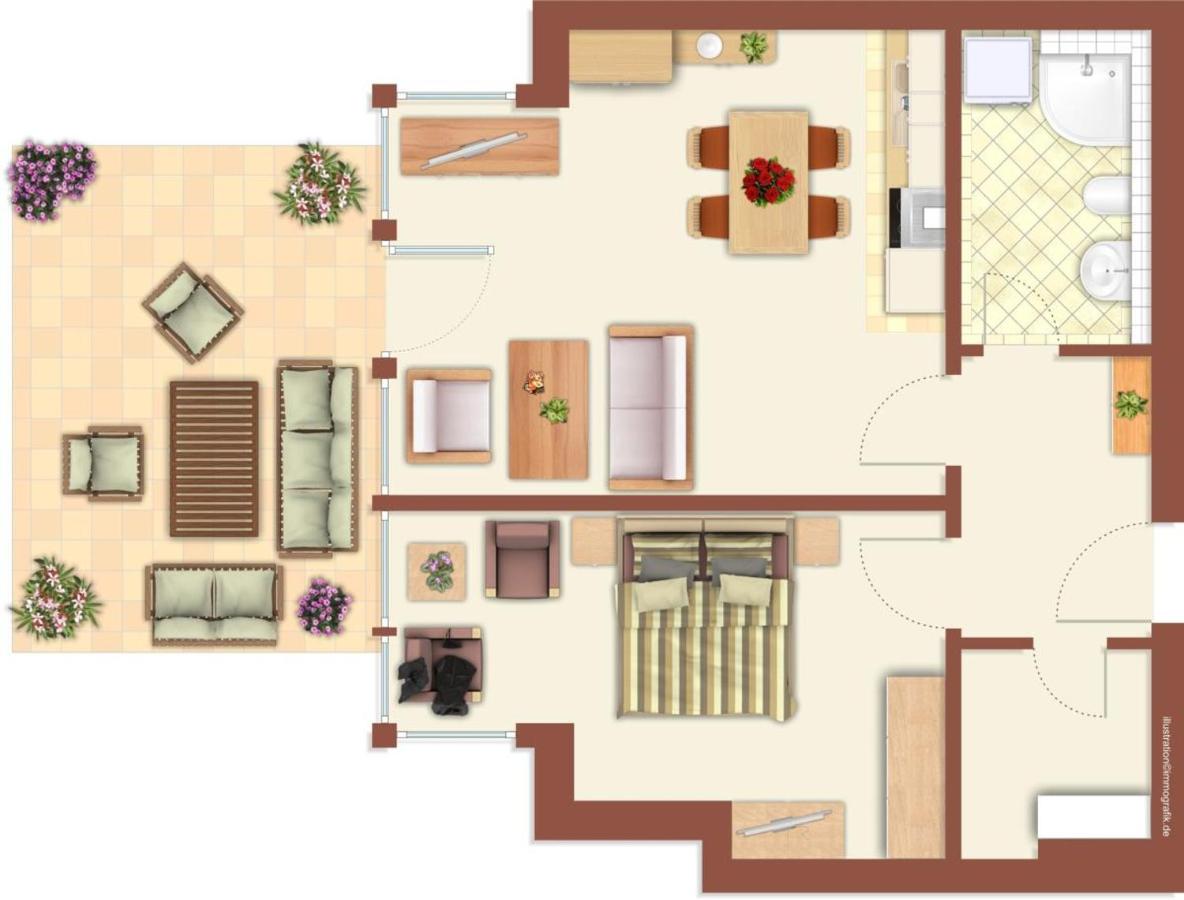 Lotsenhaus/Seeluft - B&B Warnemünde