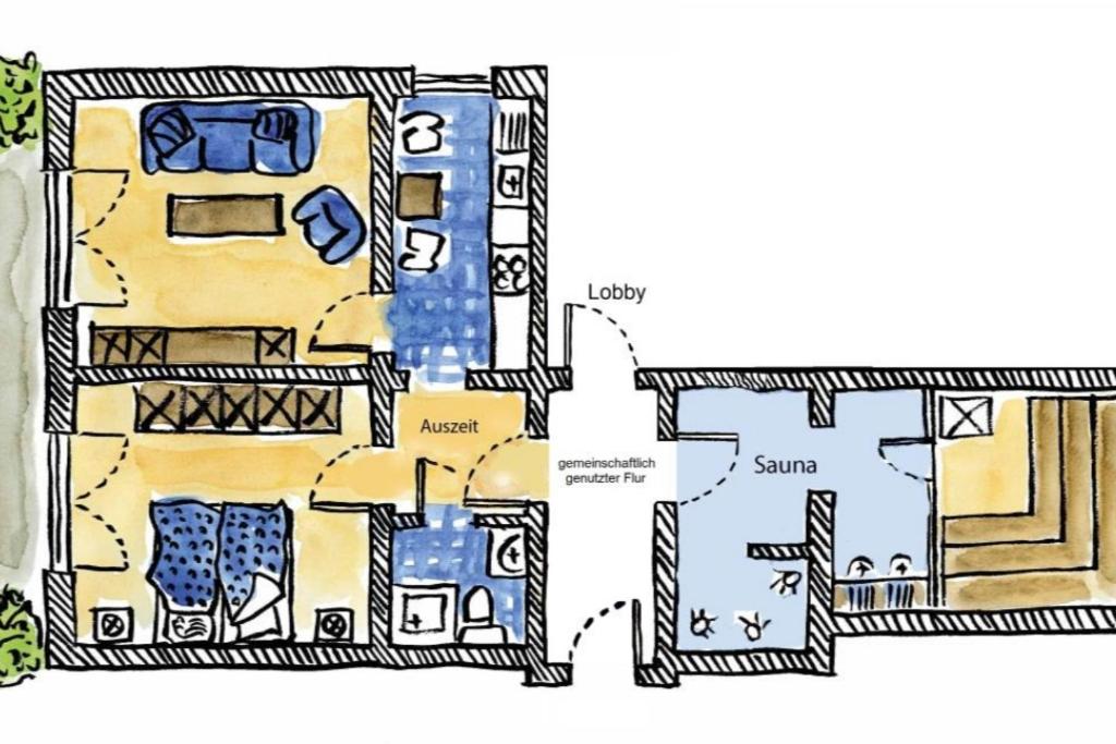 Landhaus Immenbarg, Auszeit - Ferienwohnung Warnemünde