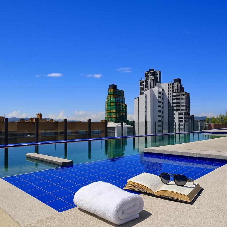 Loft moderno con piscina y turco - Ferienwohnung Bogotá