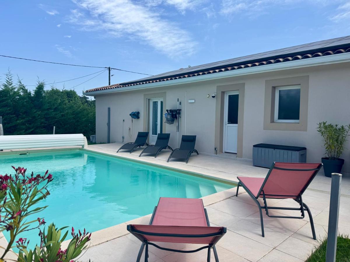 Villa avec piscine - Ferienwohnung Landorthe