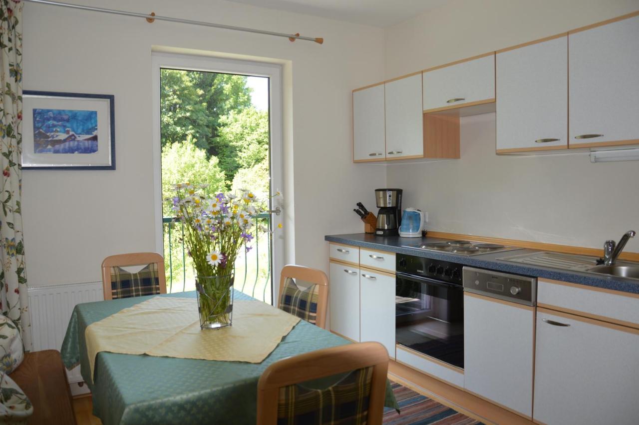 Apartment mit Gartenblick